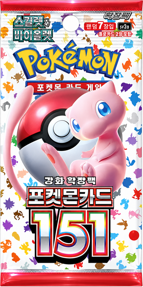 Pokémon 151 Korean Booster Pack