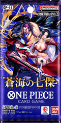 One Piece Card Game THE AZURE SEA'S SEVEN OP-14 Japanese Booster Pack