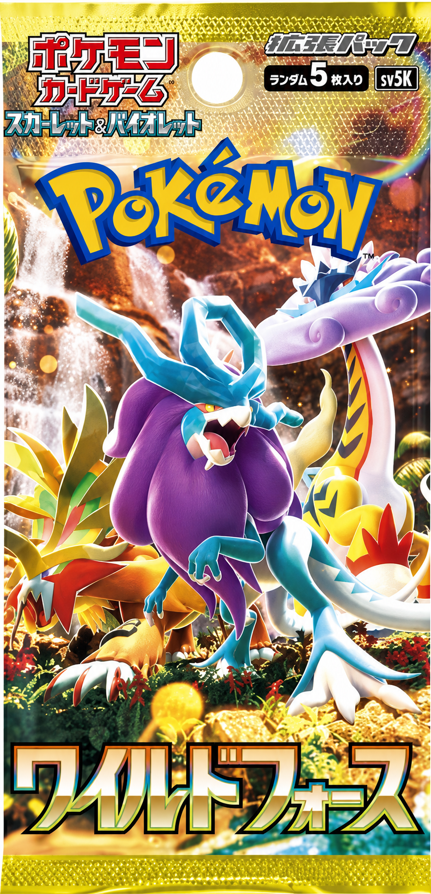 Pokémon Wild Force Japanese Booster Pack