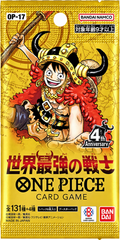 One Piece Card Game THE WORLD'S STRONGEST WARRIORS OP-17 Japanese Booster Pack