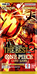 One Piece Card Game ONE PIECE CARD THE BEST Vol. 2 PRB-02 Japanese Booster Pack